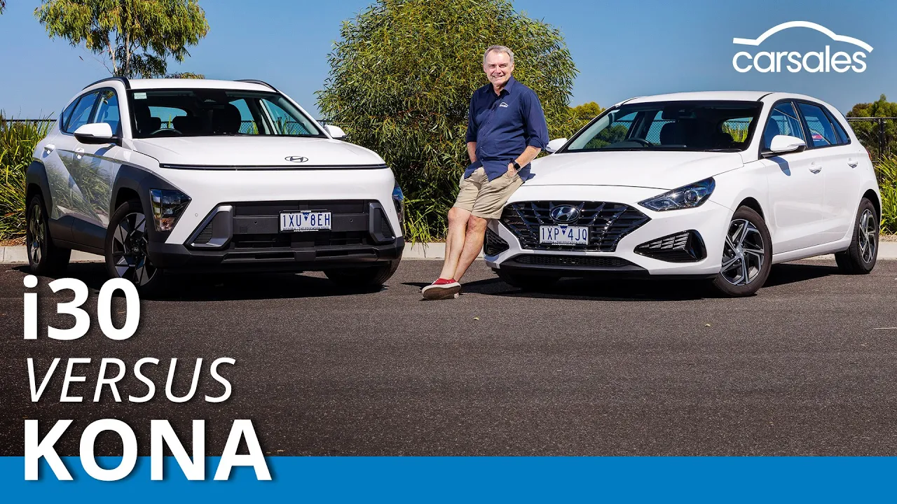 2024 Hyundai i30 v Hyundai Kona Comparison | Outgoing small car and incoming small SUV head-to-head