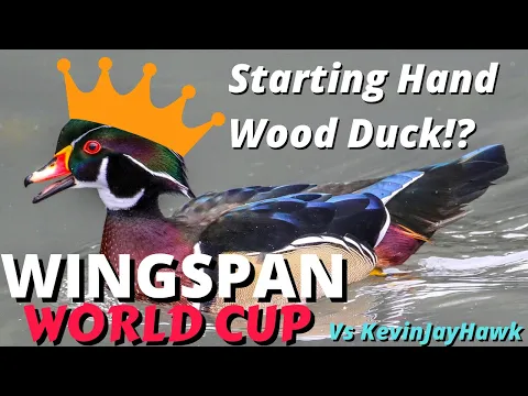 The King of Ducks? Wingspan Tournament: World Cup vs KevinJayHawk