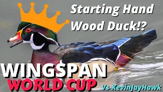 The King of Ducks? Wingspan Tournament: World Cup vs KevinJayHawk