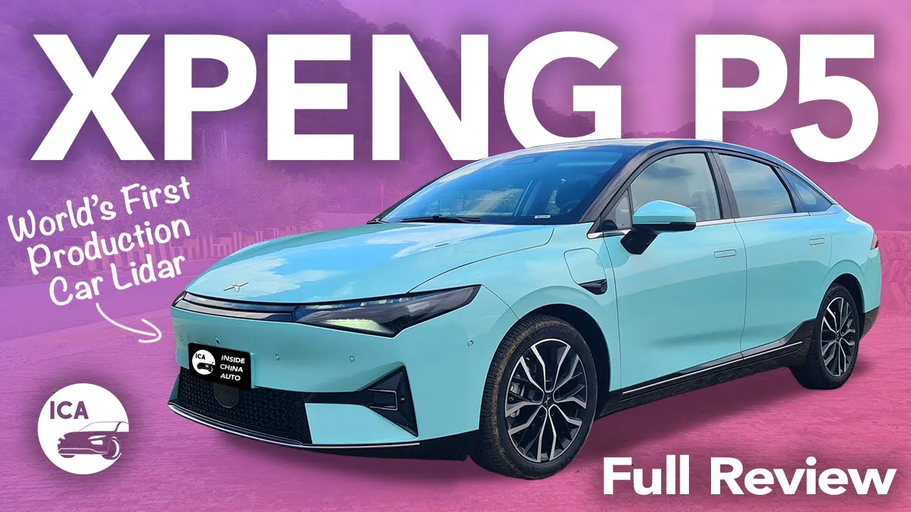 China's First Self-Driving Car - XPeng P5 Review