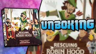 Rescuing Robin Hood Unboxing |  Castillo Games
