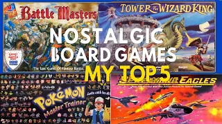 Top 5 Nostalgia Board Games