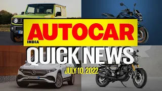 Suzuki Jimny 5 door spied, Mercedes EQB India-bound, TVS Ronin launched & more  |News| Autocar India