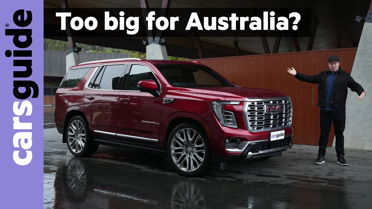 GMC Yukon 2025 review: America's XL family SUV arrives in Australia as Toyota LandCruiser 300 rival!