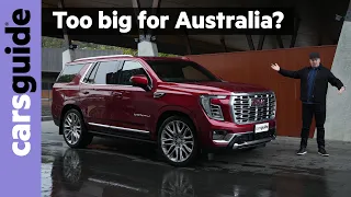 GMC Yukon 2025 review: America's XL family SUV arrives in Australia as Toyota LandCruiser 300 rival!