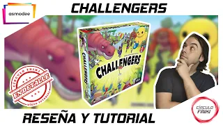 ⭕ CHALLENGERS 🏴 Reseña y Cómo se juega / Tutorial 🏴 Selección Trúquilis - Asmodee