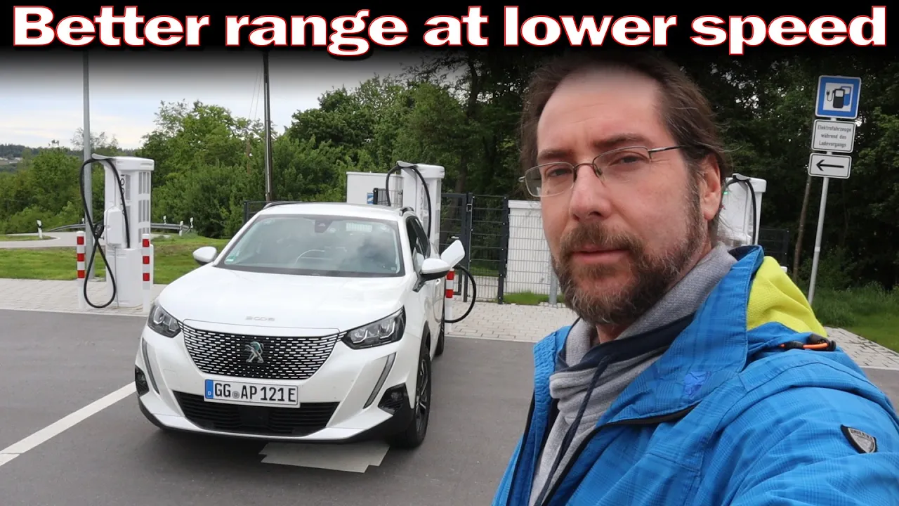 Peugeot e-2008 - Full range test at 90 km/h, trying to drive WLTP range