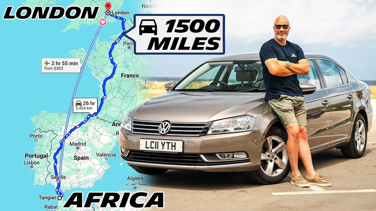 2388km on One Tank Africa to London!?!?! 1500 Miles | 4k