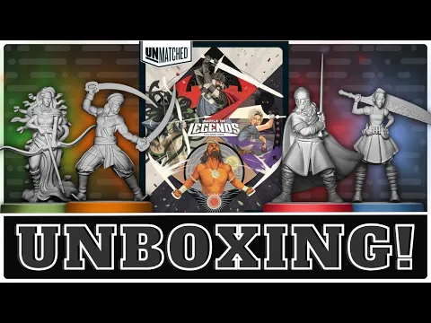 Unmatched: Battle of Legends, Volume One - Unboxing!