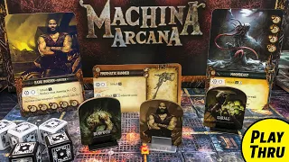 MACHINA ARCANA 3rd Edition Introductory Scenario Solo Playthrough
