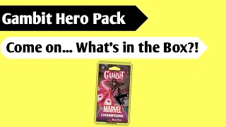 Cajun Spices: An Unboxing of the Gambit Hero Pack for Marvel Champions