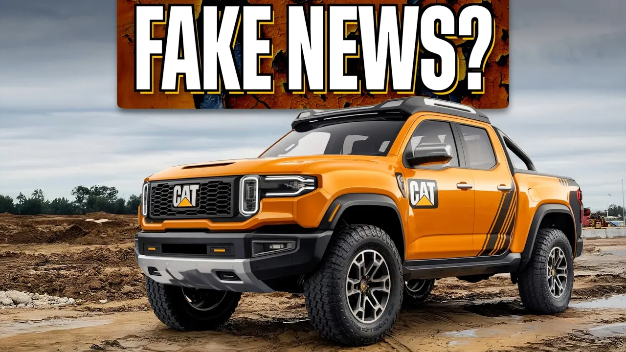 Is Caterpillar REALLY Building a Pickup Truck?