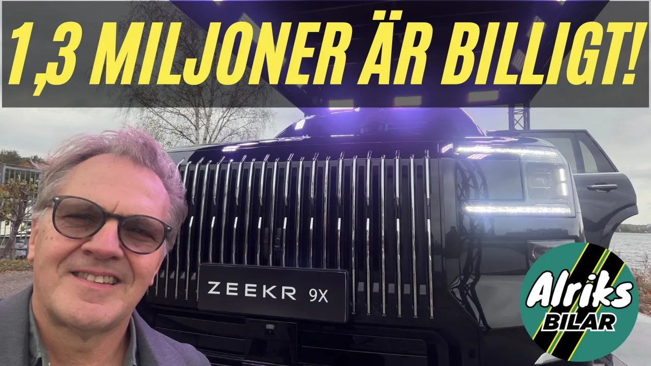 Zeekr 9X sätter press på alla lyxbilstillverkare.