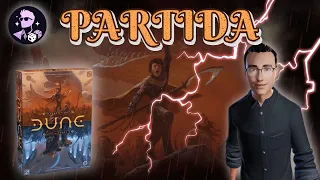 PARTIDA a DUNE WAR FOR ARRAKIS juego de mesa | cómo se juega y batalla