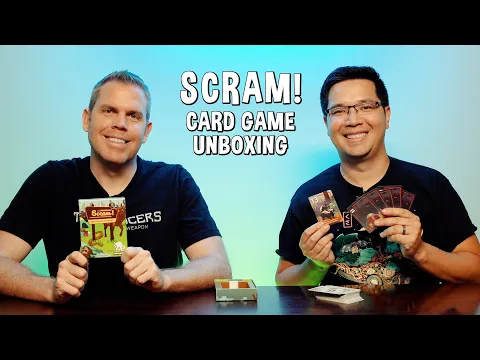 Unboxing Scram! - Camping Memory Card Game