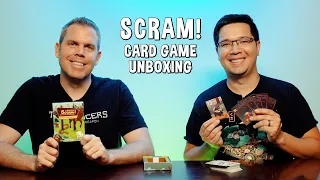 Unboxing Scram! - Camping Memory Card Game