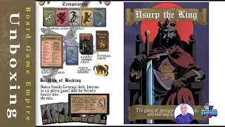Usurp the King Unboxing - DPH Games Inc