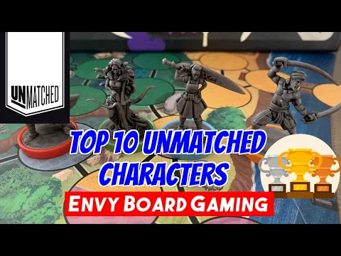 Top Ten Unmatched Characters!