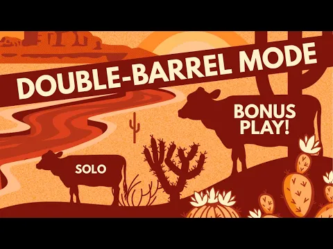 Fliptown: New Frontier | Double-Barrel Mode | Solo Board Game Playthrough (Review copy provided)