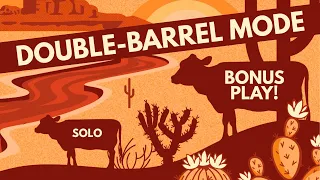 Fliptown: New Frontier | Double-Barrel Mode | Solo Board Game Playthrough (Review copy provided)