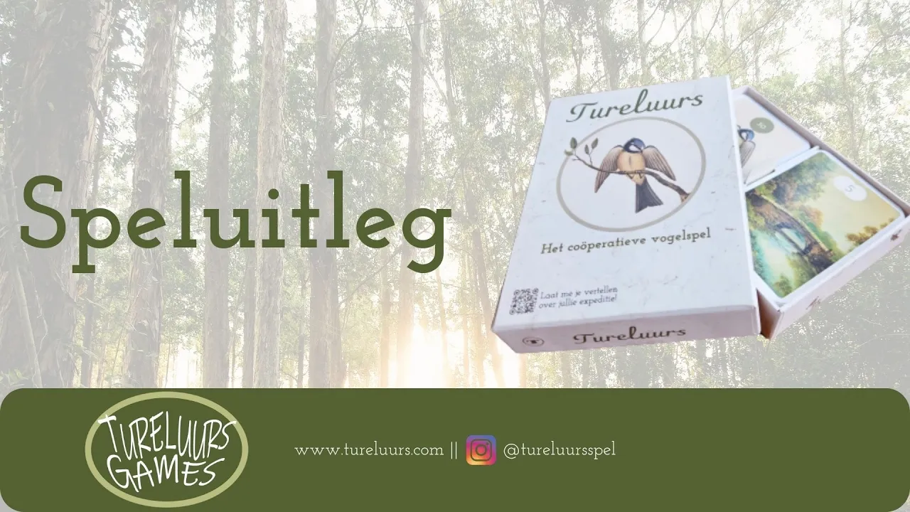 Speluitleg Tureluurs coöperatief vogelspel