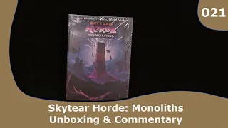 Unboxing Skytear Horde: Monoliths | 021 | CulBlu Unboxing