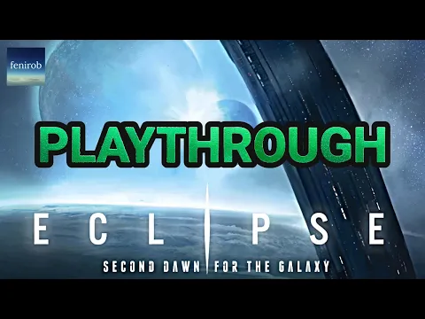 Eclipse: Second Dawn For The Galaxy | Board Game | Playthrough (3 Players)