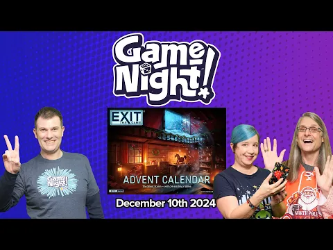 GameNight! 24 Days of Christmas Day 10 - Exit: The Game Advent Calendar The Silent Storm