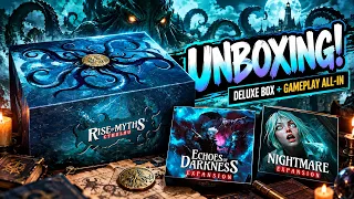 My Most Anticipated Lovecraftian Game Is Here! Rise of Myths: Cthulhu Unboxing