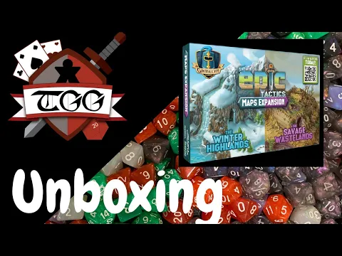 Tiny Epic Tactics Maps Expansion Unboxing