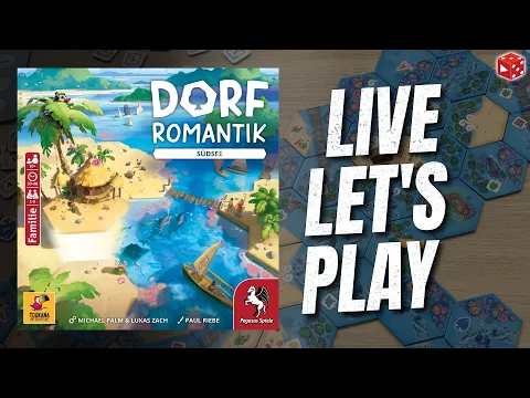 Dorfromantik Südsee | Live Let's Play mit Mario & Ben | Partie 1 + 2