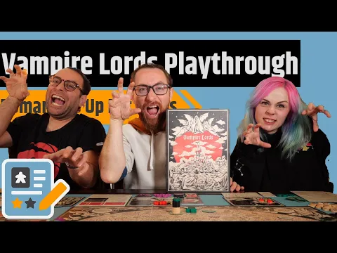 Vampire Lords Gameplay - Romania Is Up For Grabs...And The Vampires Are Out!