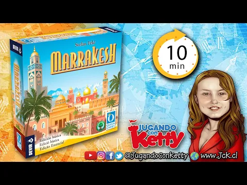 Marrakesh en 10 minutos [Juego de Mesa / Cómo se Juega / JcK / Devir]