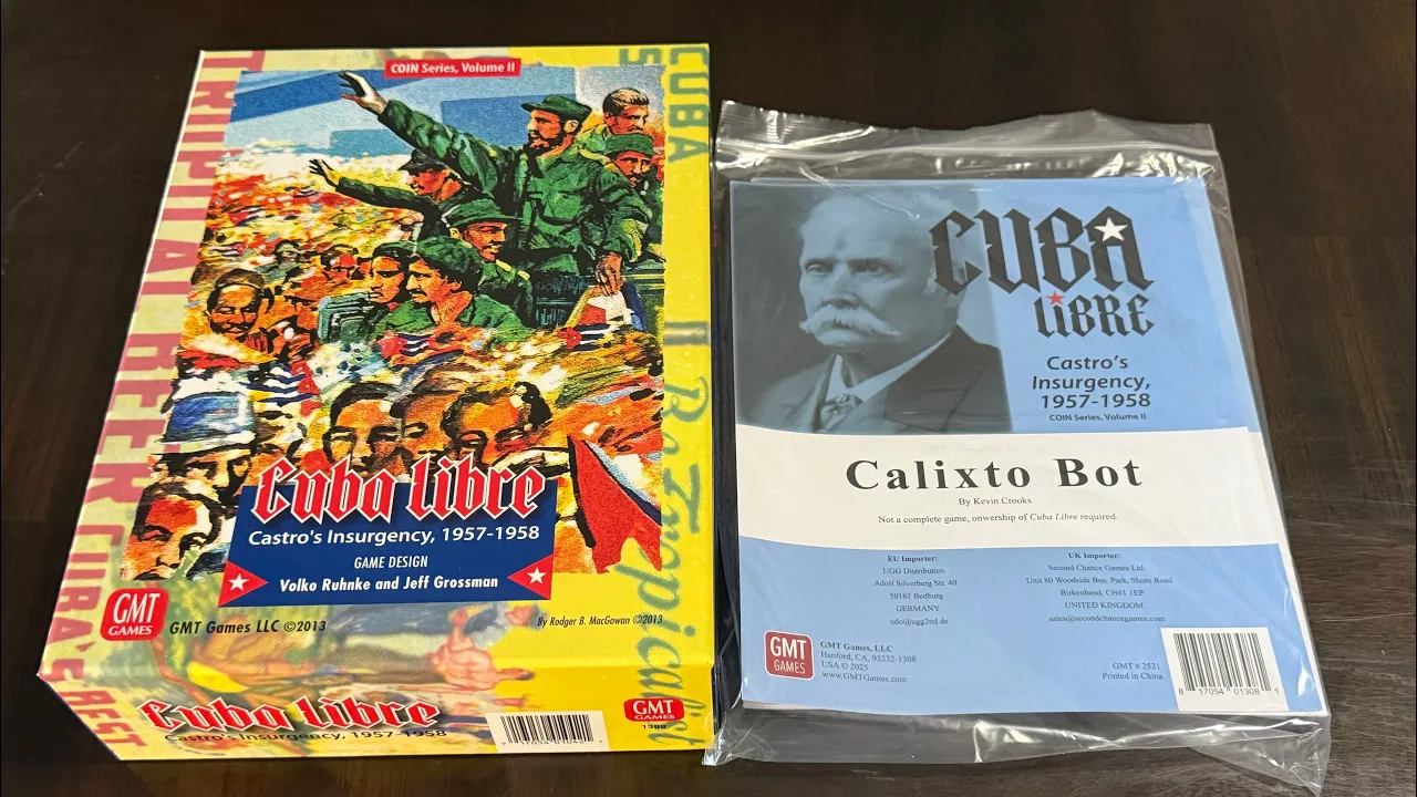 Cuba Libre: Calixto Bot Upgrade Pack (GMT) - Unbox & Quick Look