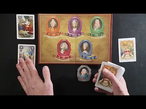 For the King (and me) #howtoplay #review #boardgame #tabletop AmassGames #games #bgg #cute