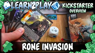 Learn to Play Presents: Kickstarter overview for Rone Invasion