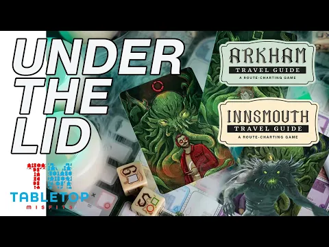 Tourists will lose their minds in Arkham & Innsmouth Travel Guide!