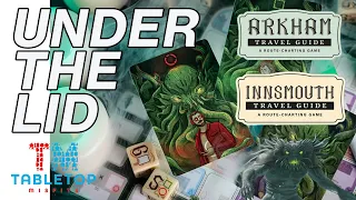 Tourists will lose their minds in Arkham & Innsmouth Travel Guide!