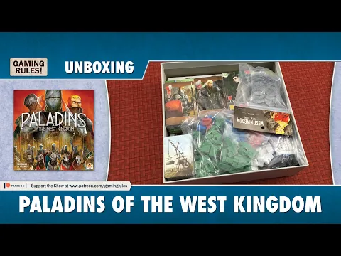 Paladins of the West Kingdom - Unboxing