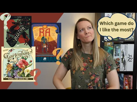 RA vs. GARTENBAU vs. BLAZON | Which Is My Favorite of These 25 Century Game Releases?!