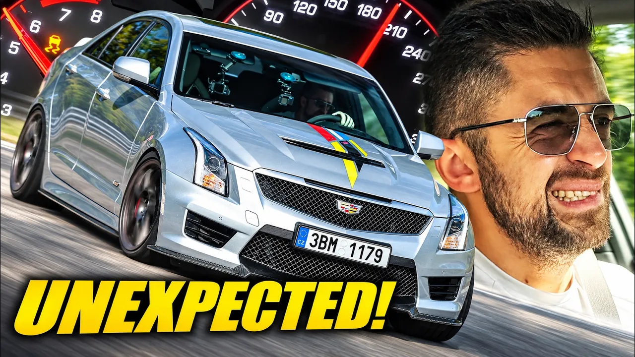 Cadillac ATS-V: American M3 x GT-R? // Nürburgring