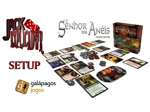 Jack Explicador - O Senhor dos Anéis Card Game - Setup