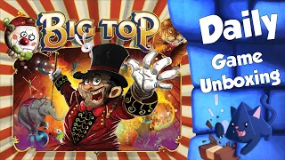 Big Top Daily Game Unboxing