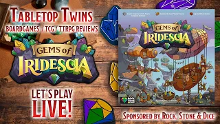 [TABLETOP TWINS] Gems of Iridescia from Rock, Stone and Dice Games (Yuki & Yuna | Twin Vtubers)