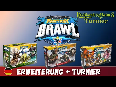 Super Fantasy Brawl | Erweiterungen + Turnier | Deutsch