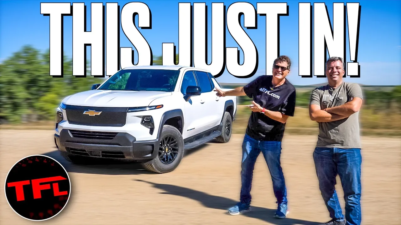 We Go Hands-On with the Brand-New Chevy Silverado EV Work Truck: Here's What It's All About!
