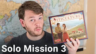 Viticulture Solo Campaign Mission 3, with Ryan