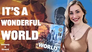 It's A Wonderful World | Solo Board Game Playthrough