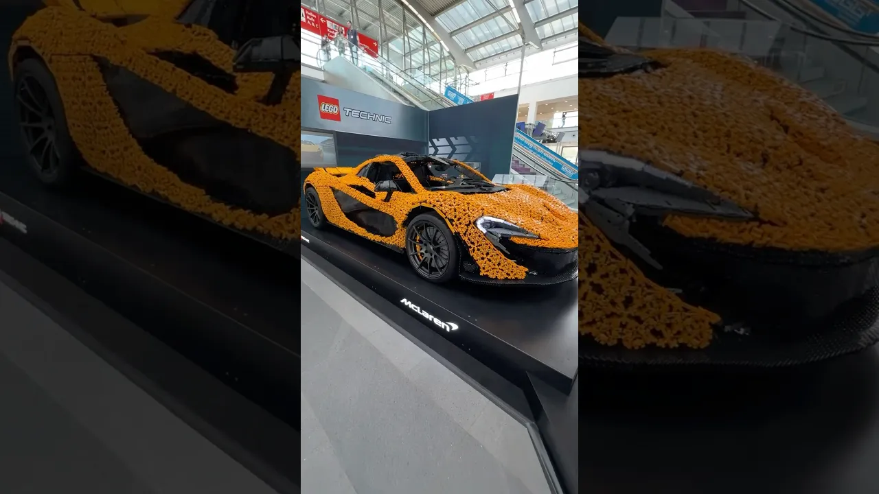 A LEGO McLaren P1! 🏎️ #mclaren #lego #cars