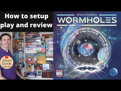 Wormholes #howtoplay #review #boardgame #tabletop AmassGames #games #game #spiel #nasa #space